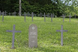 제1차 세계 대전에서 독일을 위해 싸운 유대인 병사들의 묘비는 제2차 세계 대전 중에 제거되었고 나중에 교체되었다. 이 묘지는 프랑스 북부에 있다.