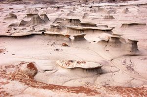 뉴멕시코주의 비스티/데-나-진 황무지, 영화의 환각적인 클라이맥스 장면의 배경으로 사용됨