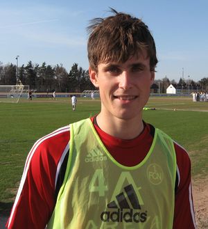 1. FC 뉘른베르크에서 훈련하는 동안 촬영된 노르트베이트