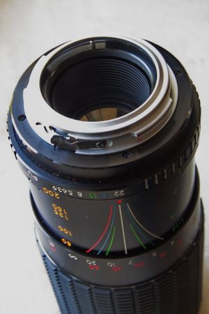 M42 렌즈(Beroflex)와 펜탁스 K 마운트 어댑터