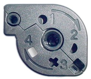 IX240 필름 카트리지 바닥면 - 현상 완료를 나타내는 사각형 아이콘이 흰색으로 표시되어 있다.