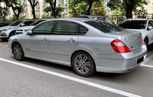 르노삼성 SM7 뉴 아트 후측면