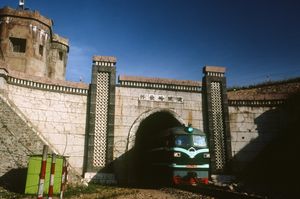 1904년에 건설된 하얼빈-만저우리 철도의 다싱안링 산맥 터널