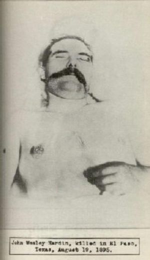 하딘의 사후 사진