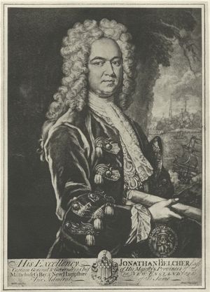 조너선 벨처의 판화 초상화