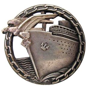 독일 봉쇄 돌파선 뱃지