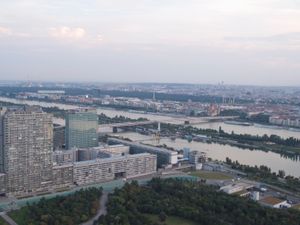 도나우 인젤(Danube Island) 전경