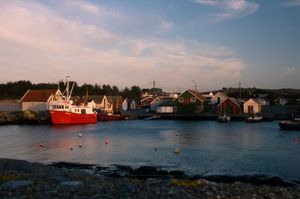 일몰 시 외르베르그의 모습