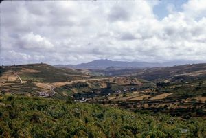이스토릴 매시프와 교구 내부 지역의 지형