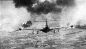 1963년 아르헨티나 해군 반란 당시 육군 기갑 부대를 공격하는 아르헨티나 팬서