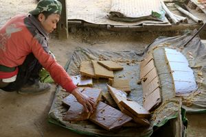 미얀마의 사탕수수 재거리