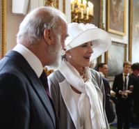 마이클 공자와 마리 크리스틴 부부(2014년)