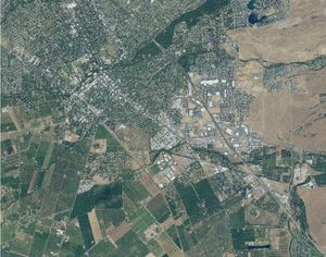 치코의 항공 사진