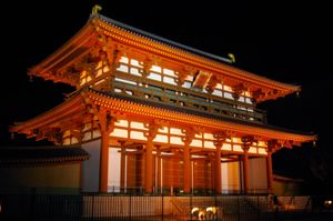 복원된 주작문(헤이조 궁)