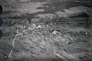 500m 상공에서 촬영한 발터 미텔홀처의 항공 사진(1929)