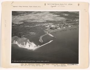 1930년대경 레가스피의 항공 사진