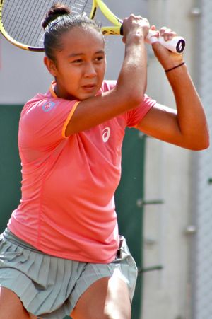 2021 프랑스 오픈에서의 페르난데스