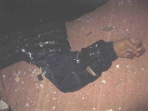 해병대가 처음 진입한 집에서 총에 맞아 사망한 66세의 코메이사 투마 알리