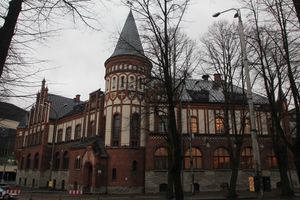 에스토니아 푸이에스 테 11, 에스토니아 기사단 신용 협회 구 은행 건물 (현 에스토니아 은행 박물관)