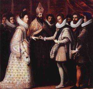 엘레오노라 데 메디치와 빈첸초 1세 곤차가의 결혼