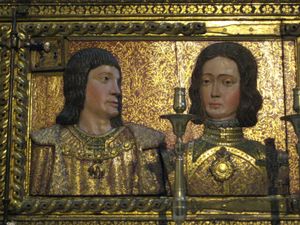 알론소 데 메나의 작품, 카스티야의 필리페 1세와 카스티야의 후아나, c. 1632