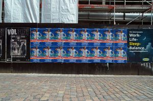 포스터 작별 경기 라파엘 판 데르파르트 at 축구 클럽 함부르크 SV. 함부르크