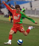 2007년 로코모티브 모스크바에서 활약하는 빌랼레트디노프.