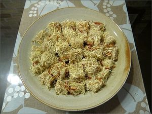 밤고물을 묻힌 단자