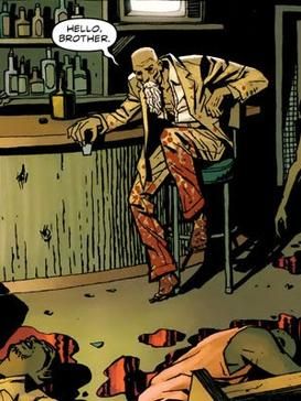 The New 52에서의 아레스: 원더우먼 vol. 4 #4 (2012) 표지, Cliff Chiang 그림.