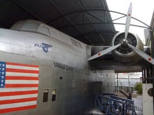 아일랜드 리머릭 주 포인스 비행정 박물관에 있는 보잉 314의 실물 크기 복제품