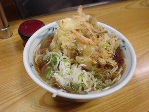카키아게 소바 (덴푸라 소바)