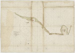 스페인 요새 지도(단수이), 나중에는 VOC의 손에 넘어갔다