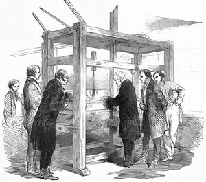 1852년 코이누르 재연마