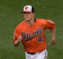 2014년 볼티모어 오리올스(Baltimore Orioles)에서 뛴 헌들리