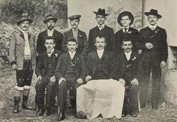 1904년 카르스트 지역의 슬로베니아 합창단