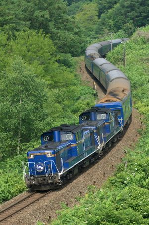 DD51 견인에 의한 "호쿠토세이"