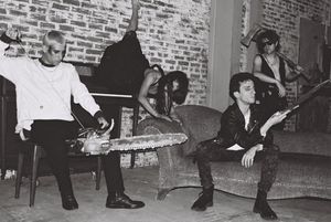 아리엘 핑크, 닉 노토(Dark Side Family Jams), 클로이 차이데즈, 데이비드 스타그노(오른쪽부터)