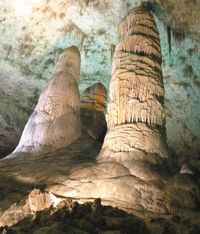 빅 룸에 있는 석순