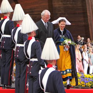 칼 16세 구스타프 국왕과 실비아 왕비가 2009년 스칸센에서