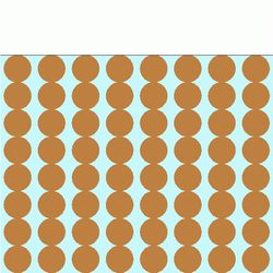 모래 지반의 모래 입자가 진동으로 액상화하는 모습 (모식도)