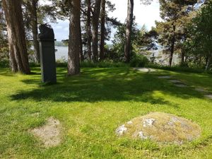 후고 알벤의 묘, 렉산드 묘지