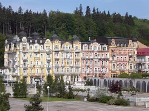 마을 중심부의 전형적인 건물