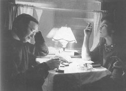 파보 하비코와 그의 첫 번째 아내, 작가 마르야-리사 바르티오 (1924–1966).