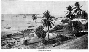 1914년경 탕가 항구