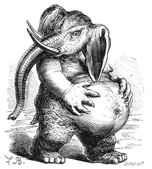 악마사전에 묘사된 베헤모스