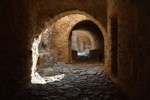 상부 마을의 통로