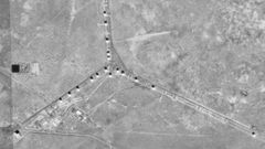 1,700m 상공에서 촬영한 시설 부지