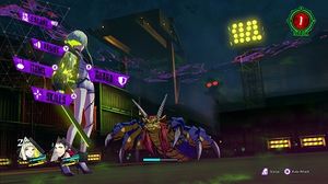 소울 해커즈 2의 초반 전투 모습