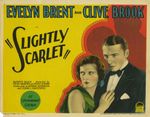 Slightly Scarlet(1930) 로비 카드