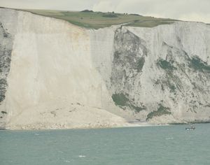 도버 항구 근처의 산사태, 2012년 6월